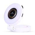 MAGNAURA magnetic selfie light with integrated base open